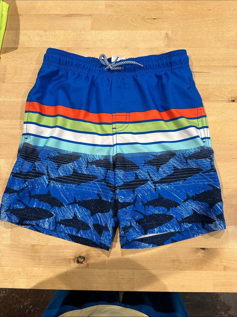 Boys Bright Swim Trunks